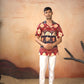 Blossom Print Cotton Shirt by Hilo Design