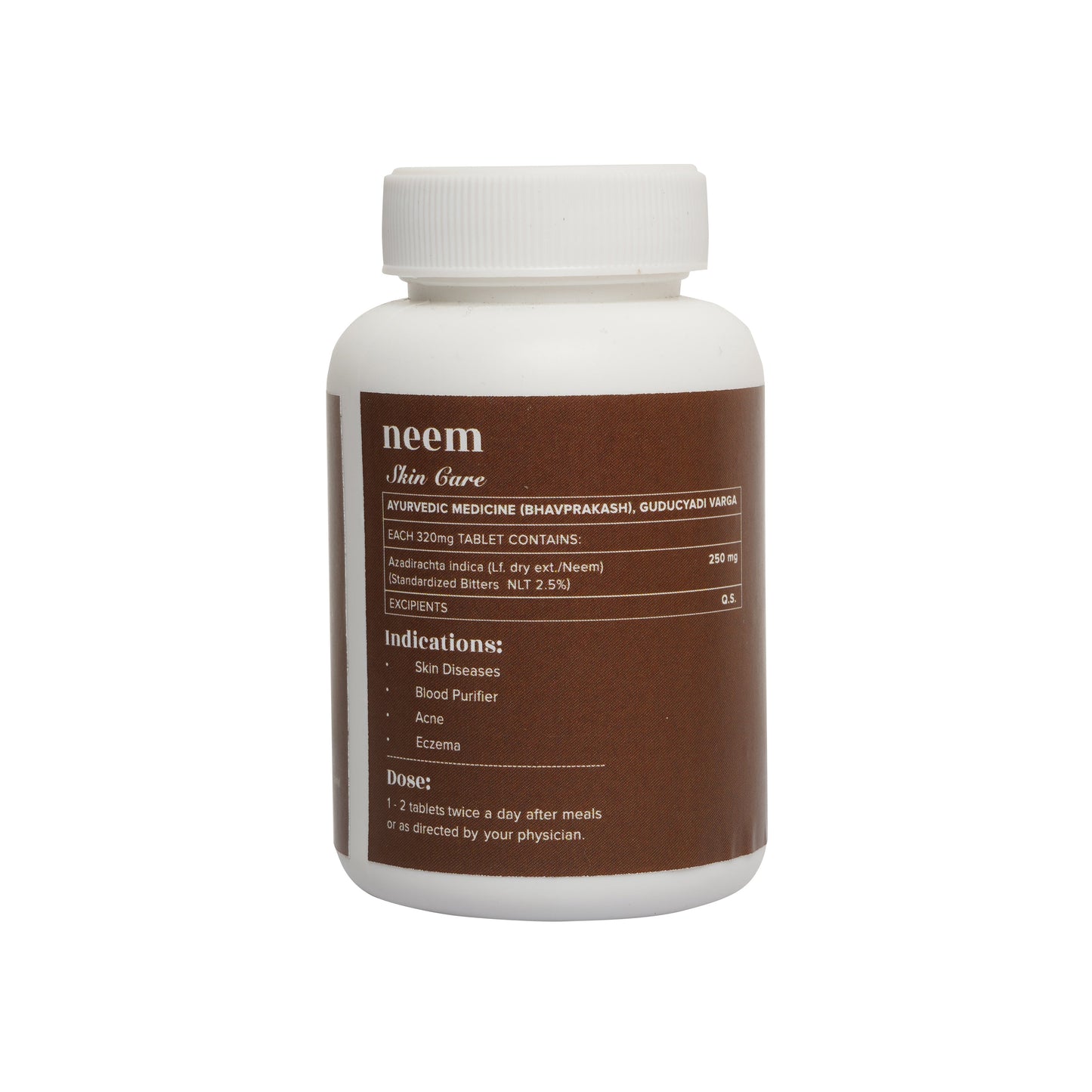 Baidyanath Jhansi Ayurvedant Neem Tablets - Swadesiicart