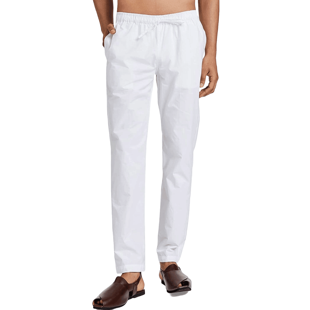 Fabmade Elevate Your Loungewear Game With The Stylish White Pyjama | Swadesiicart