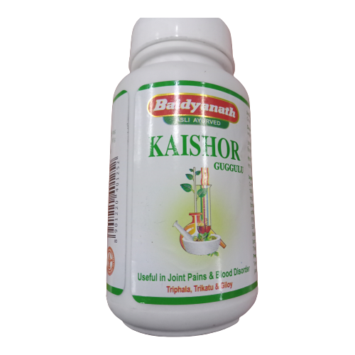 Baidyanath Jhansi Kaishore Guggulu Tablets 80 Tab - Ayurvedant Pvt. Ltd.