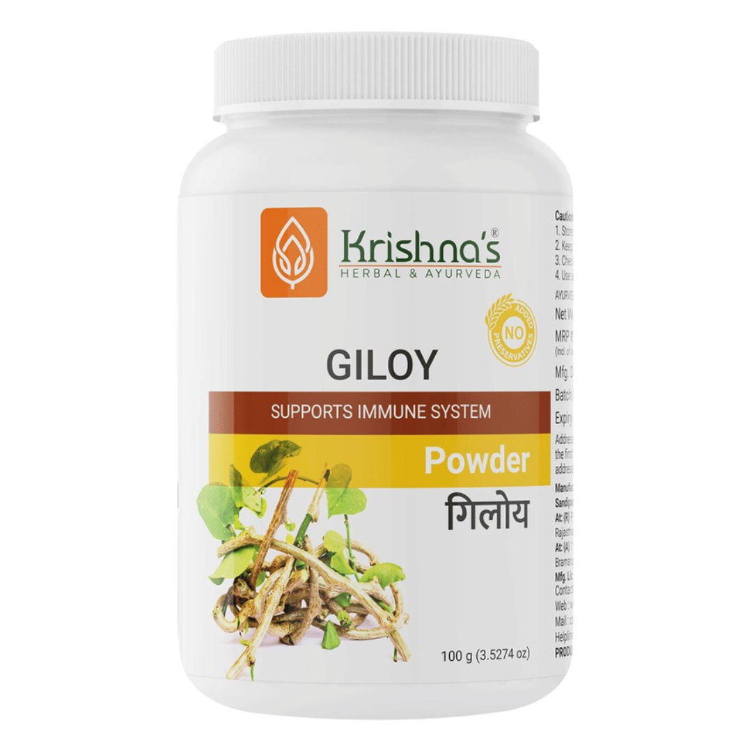 Krishna'S Herbal & Ayurveda Giloy Powder | Swadesiicart
