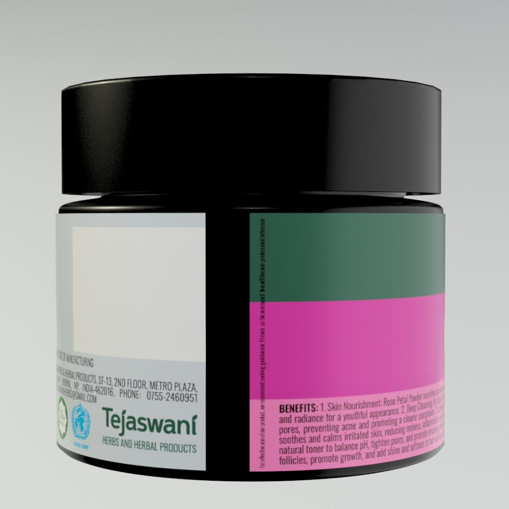 Tejaswani Herbs and Herbal Products Rose Petal Powder | Swadesiicart