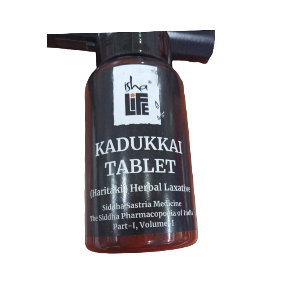 Isha Life Haritaki / Kadukkai Tablets - Swadesiicart