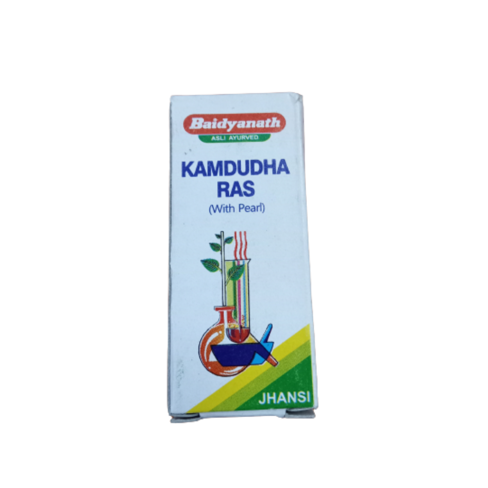 Baidyanath Jhansi Kamdudha Ras with Moti Yukta - Ayurvedant Pvt. Ltd.