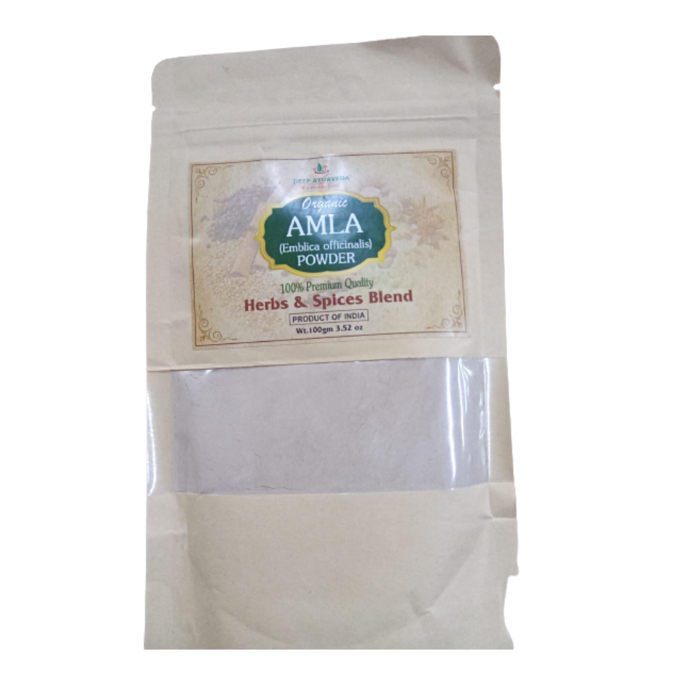 Deep Ayurveda Organic Amla Powder - DEEP AYURVEDA