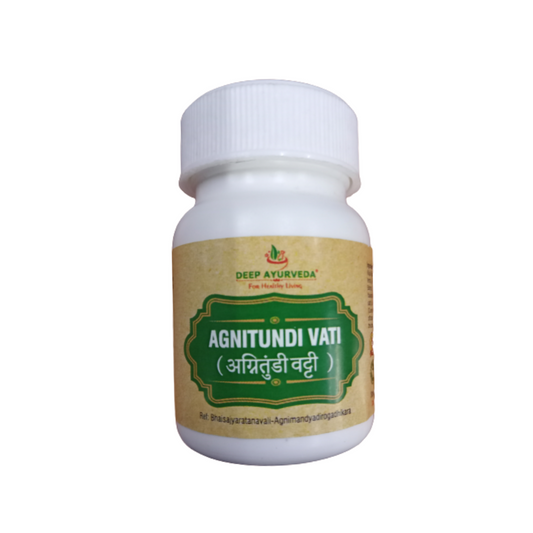 Deep Ayurveda Agnitundi Vatti - DEEP AYURVEDA