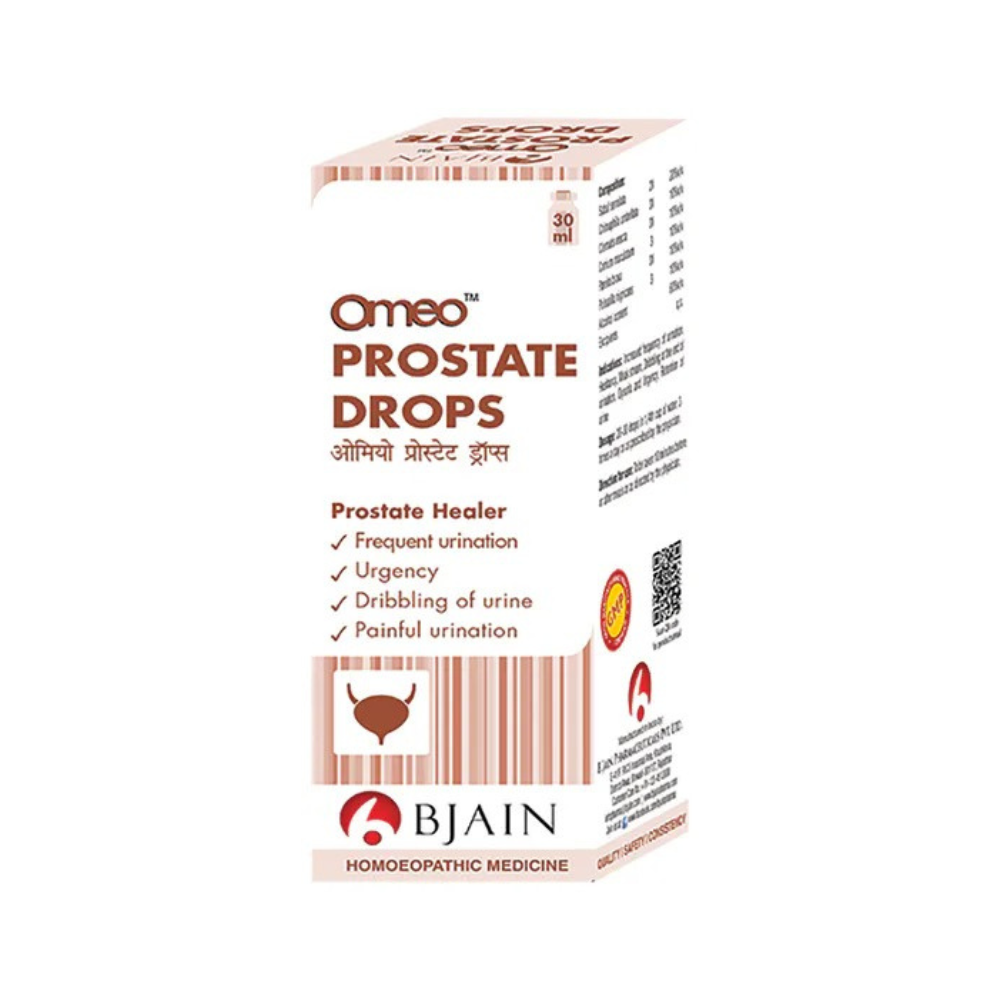 Bjain Homeopathy Omeo Prostate Drops - Swadesiicart