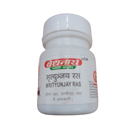 Baidyanath Jhansi Mrityunjaya Ras 40 Tabs - Ayurvedant Pvt. Ltd.
