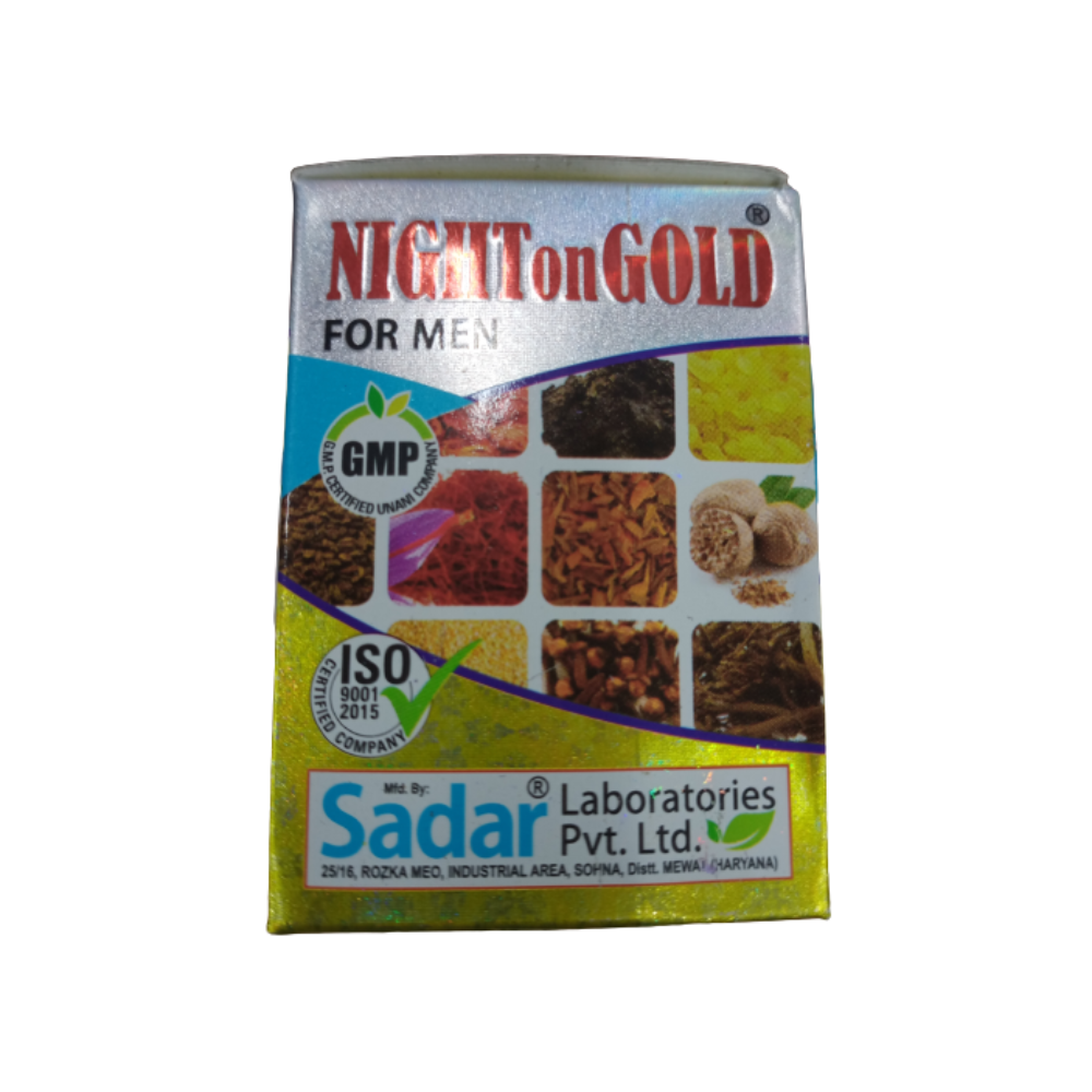 Sadar Dawakhana Night On Gold Tablets | Swadesiicart