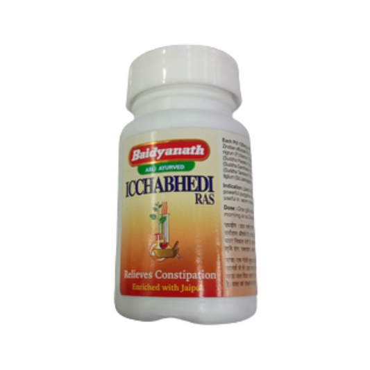 Baidyanath Jhansi Ichhabhedi Ras (Jaypal Yukta) - Ayurvedant Pvt. Ltd.