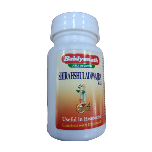 Baidyanath Jhansi Shirashooladivajra Ras - Ayurvedant Pvt. Ltd.