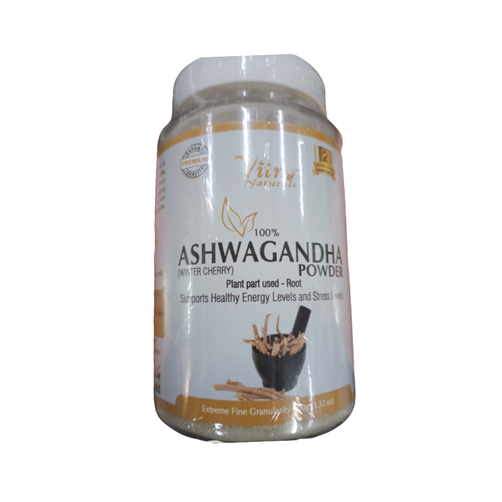 Vitro Naturals I Am Super Herb Ashwagandha Powder | Swadesiicart
