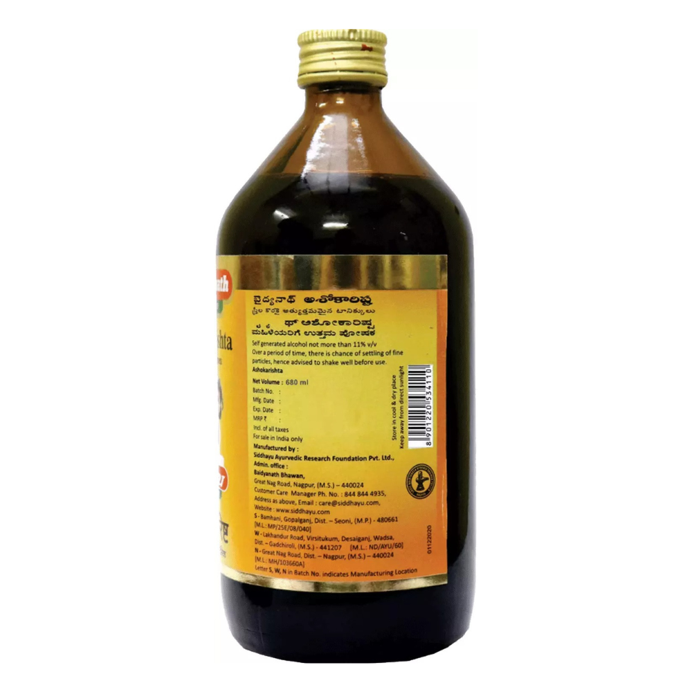 Baidyanath Ashokarishta - Swadesiicart