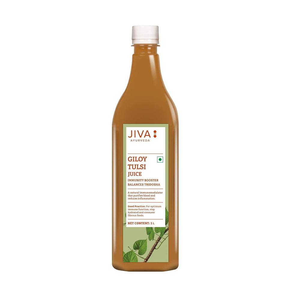 Jiva Ayurveda Giloy Tulsi Juice | Swadesiicart