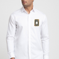 Card Shaped Embroidery Shirt by Hilo Design