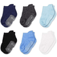 AHC Baby Socks Anti Slip Anti Skid Soft Cotton Blended Ankle length Socks With Grip