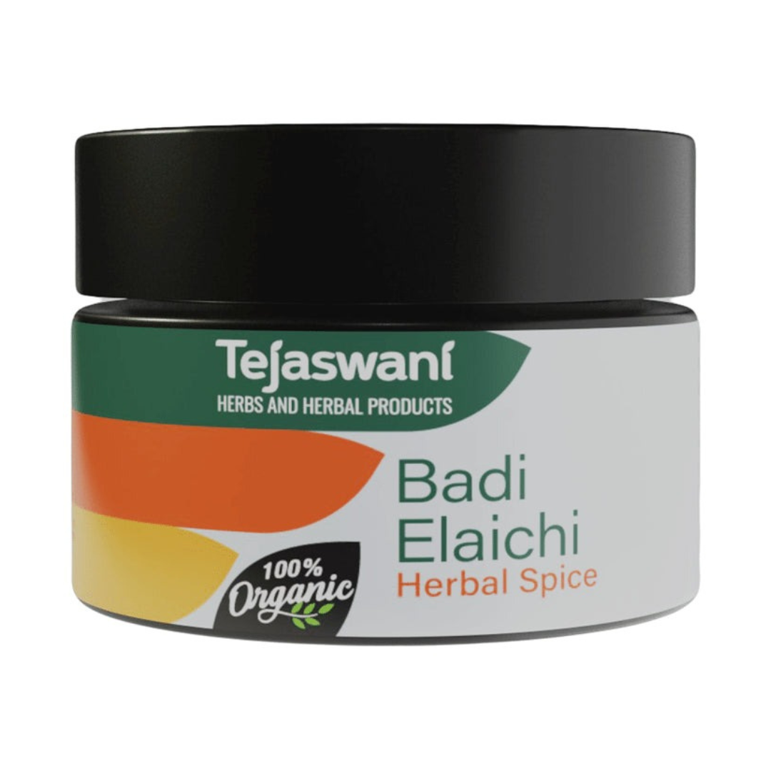 Tejaswani Herbs and Herbal Products Badi Elaichi Powder | Swadesiicart