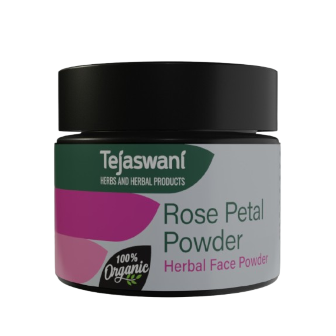 Tejaswani Herbs and Herbal Products Rose Petal Powder | Swadesiicart