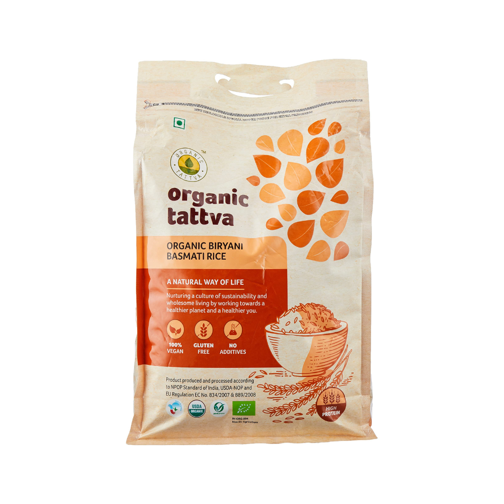 Organic Tattva Biryani Basmati Rice - Swadesiicart