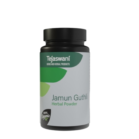 Tejaswani Herbs and Herbal Products Jamun Guthli Powder | Swadesiicart