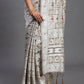 Shree Shyam Fashion Linen Cotton Beige Saree
