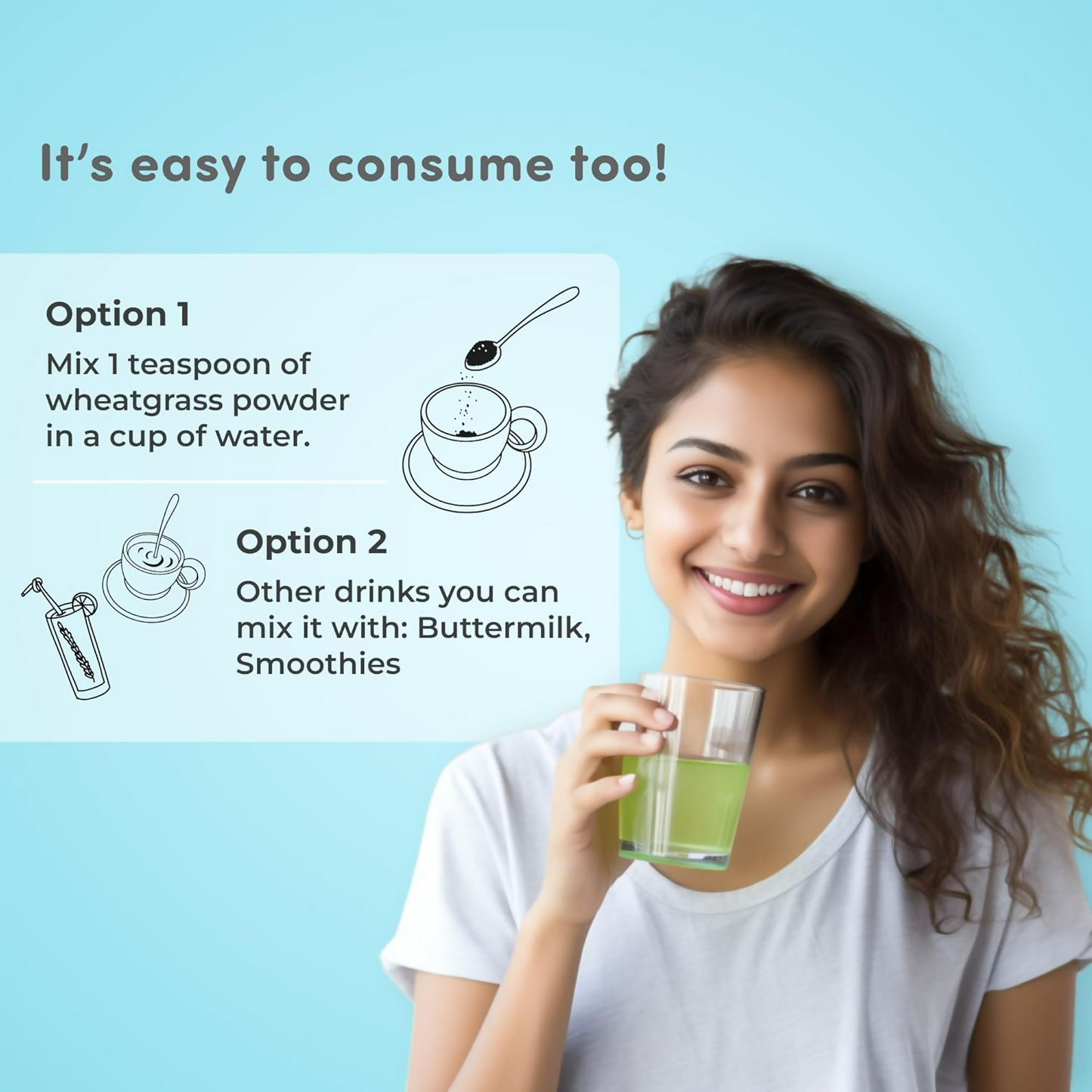 Mylo Care 100% Natural Wheatgrass Powder | Swadesiicart