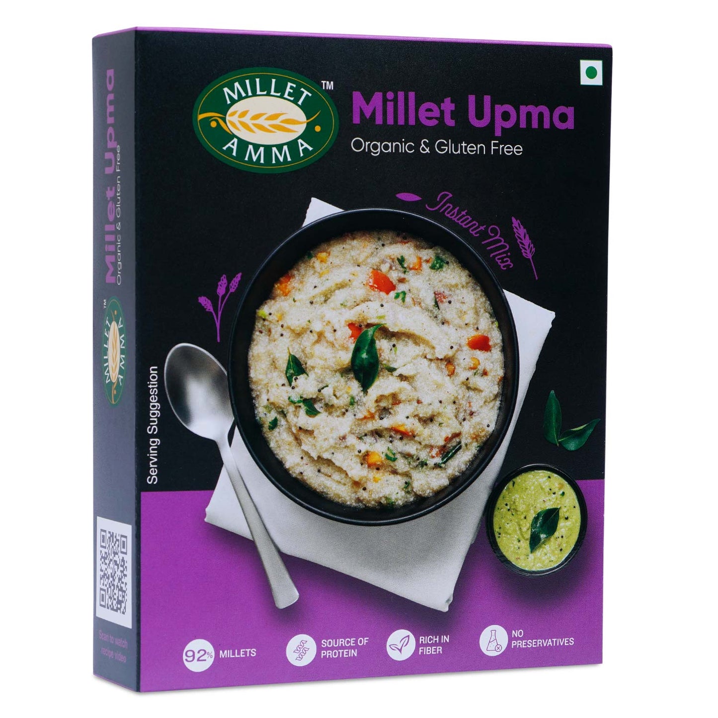 Millet Amma Millet Upma Mix - Millet Amma urban Monk pvt Ltd