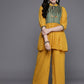 Ahalyaa Women's Traditional Wear Co-ods - Mustard - Swadesiicart