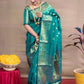 Anouk Woven Design Zari Banarasi Saree | Swadesiicart