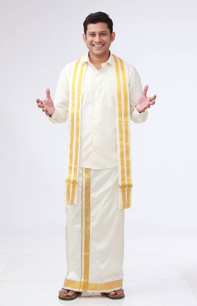 Rajavivaha Silk Angavastram | Swadesiicart