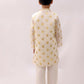 Lil Drama Mishti Off White Kurta and Pyjama For Boys | Swadesiicart