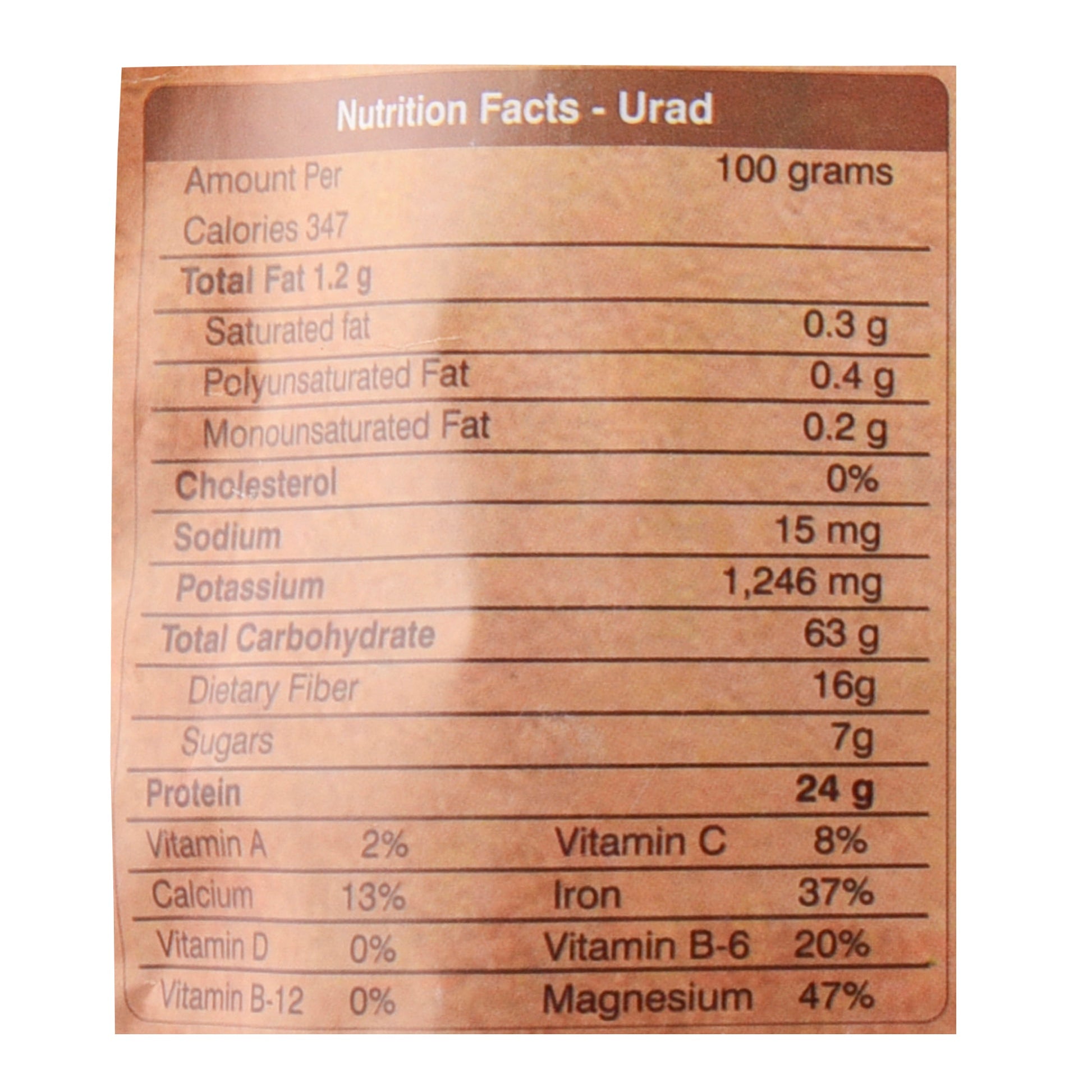 Organic Wellness Urad Dal Split - Swadesiicart