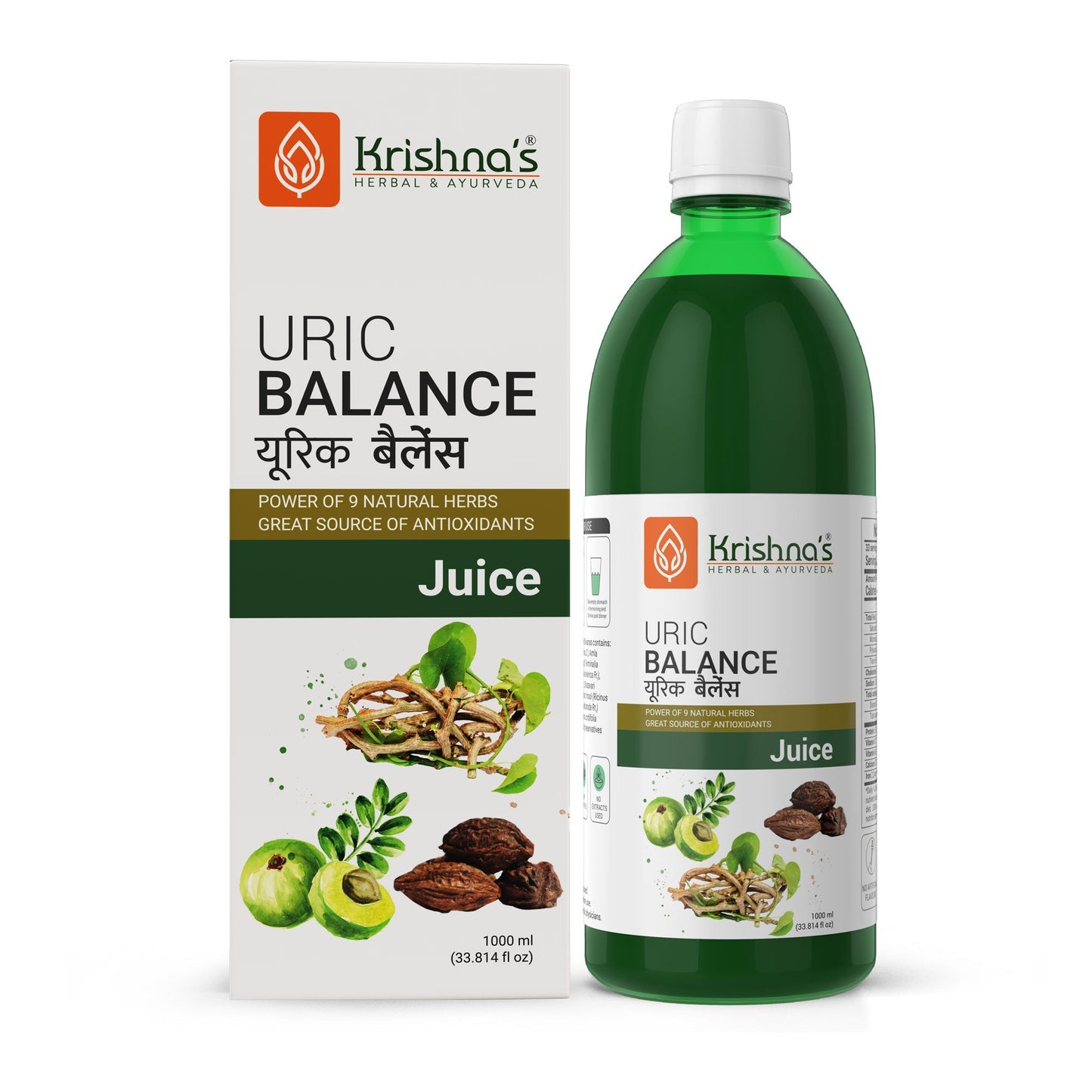 Krishna'S Herbal & Ayurveda Uric Balance Juice | Swadesiicart