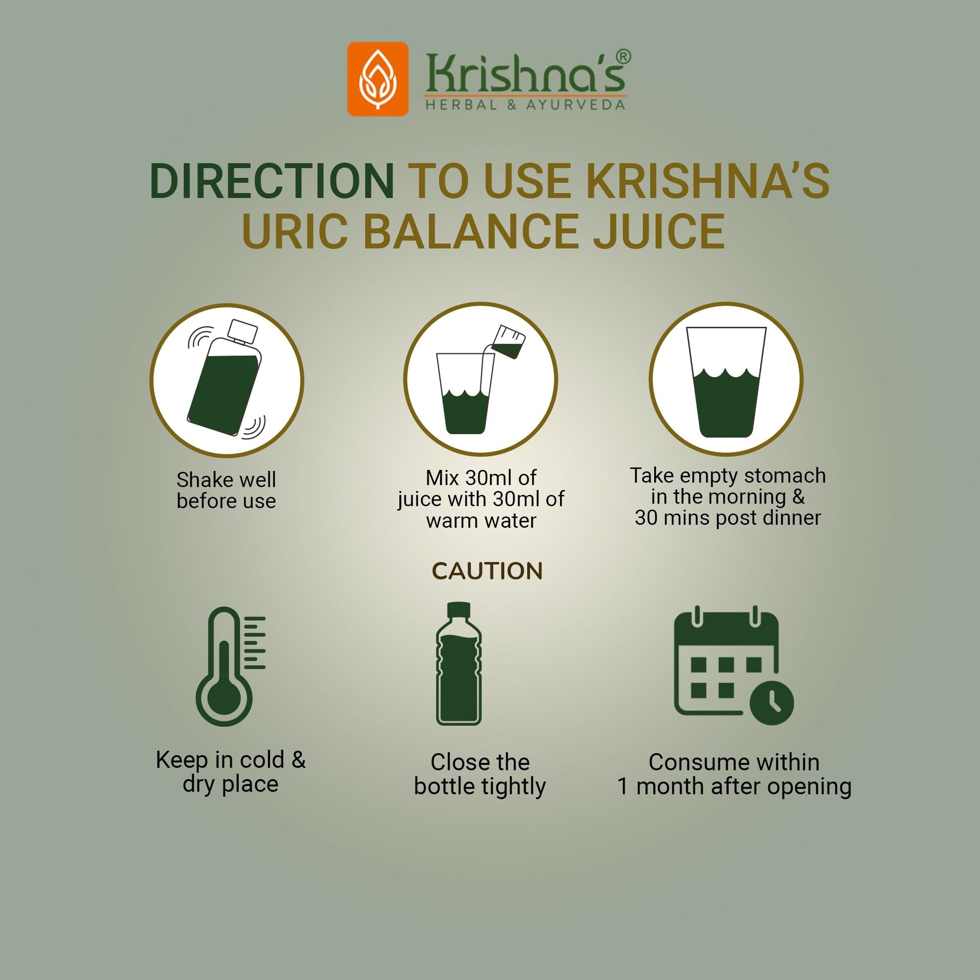 Krishna'S Herbal & Ayurveda Uric Balance Juice | Swadesiicart