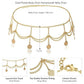 Joban Fashion Golden Alloy Waist Chain For Women | Swadesiicart