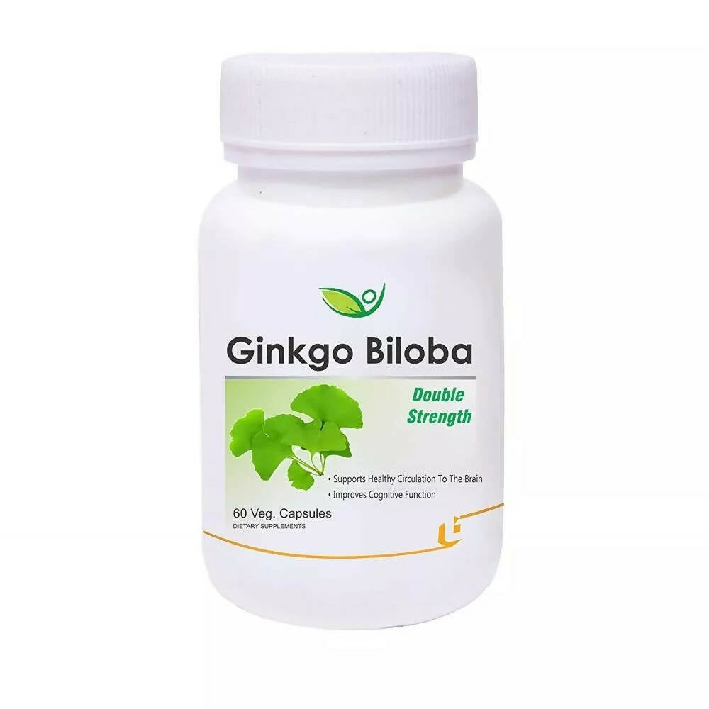 Biotrex Ginkgo Biloba Double Strength Veg Capsules | Swadesiicart