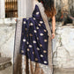 Joban Fashion Navy Blue Pure Katan Pure Handloom Banarasi Silk Saree | Swadesiicart