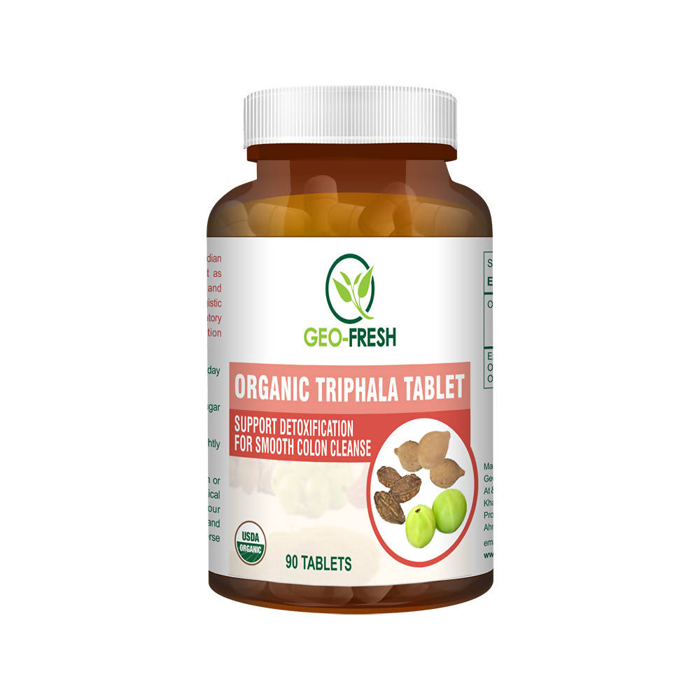 Geo-Fresh Organic Triphala Tablets | Swadesiicart