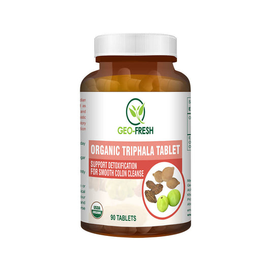Geo-Fresh Organic Triphala Tablets | Swadesiicart
