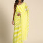 Ahalyaa Women's Traditional Semi Stitch Saree - Yellow | Swadesiicart
