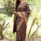 Joban Fashion Plum Purple Banarasi Soft Pure Handloom Banarasi Silk Saree | Swadesiicart