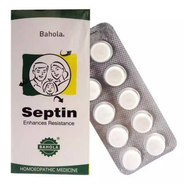 Bahola Homeopathy Septin Tablets | Swadesiicart