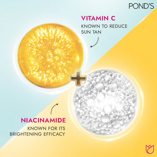 Ponds Detan Facewash with Vitamin C & Niacinamide - Swadesiicart
