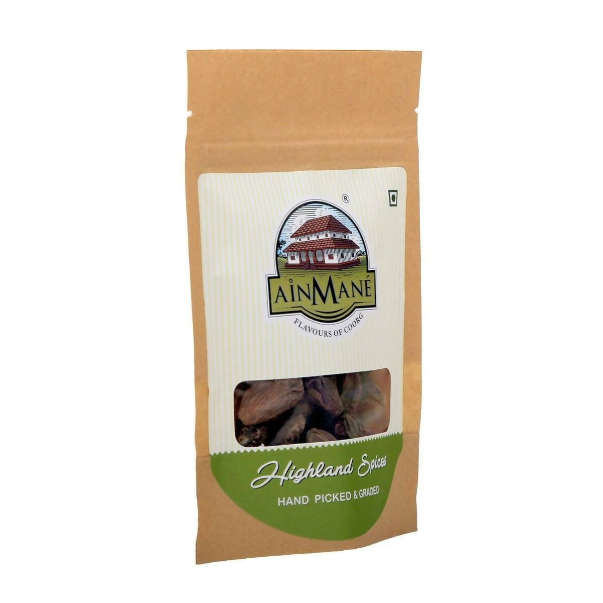 Ainmane Pungent Flavored Black Cardamom - Swadesiicart