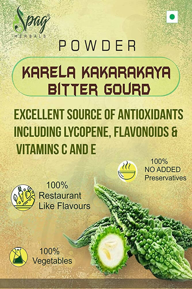 Spag Herbals Karela Bitter Gourd kaakarakaya Powder - Swadesiicart