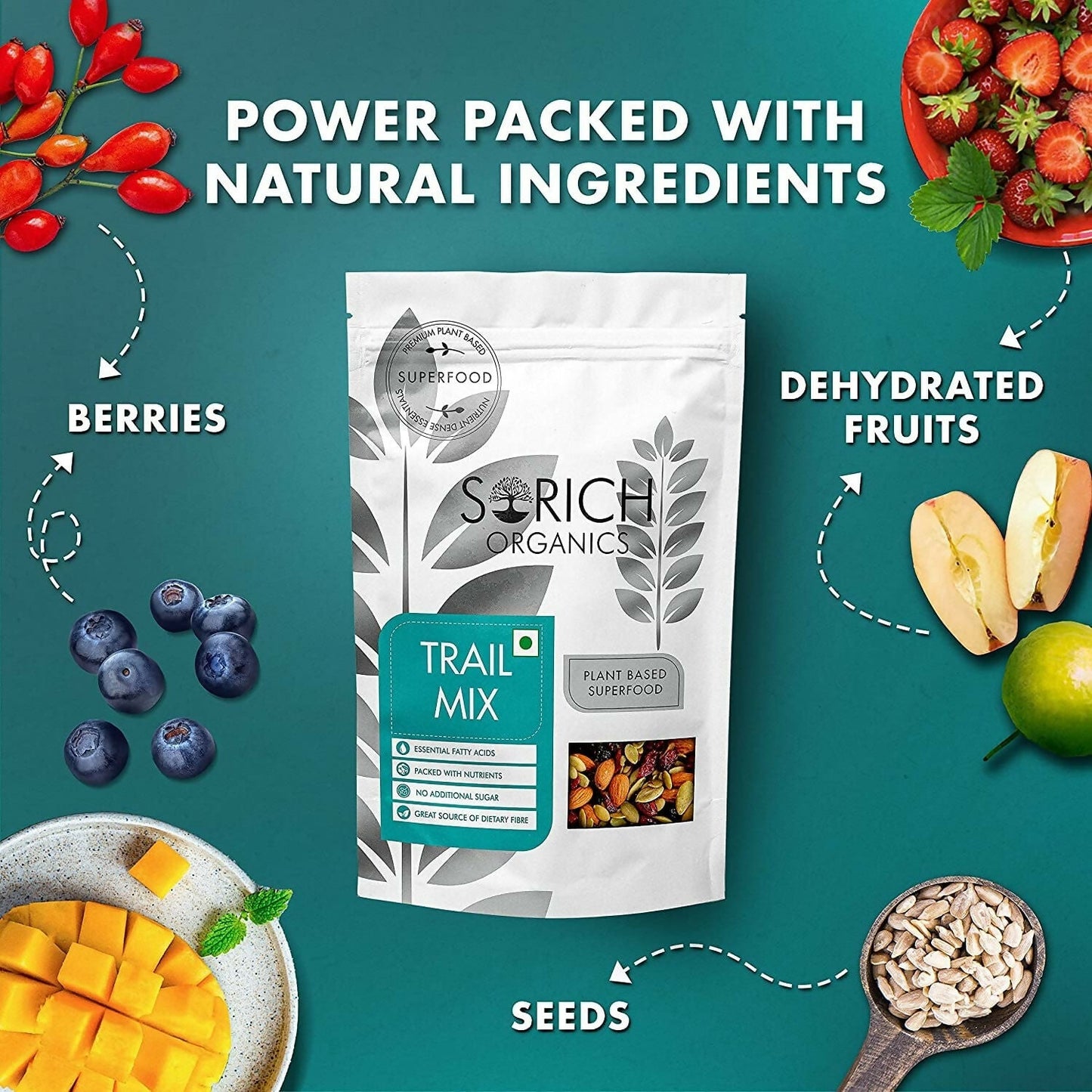 Sorich Organics Trail Mix - Swadesiicart