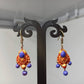 Terracotta Boho Style Hangings-Golden Red And Blue