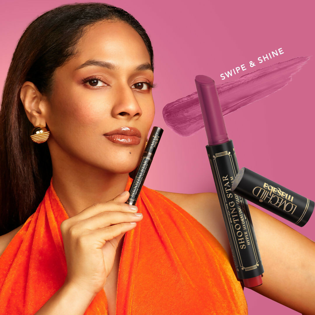 LoveChild By Masaba Gupta Shooting Star Hyper Hydrating Gloss Balm - Polar Pink | Swadesiicart