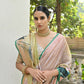 Vishnu Weaves Women's Mahendi Cotton Silk Saree with Blouse - Swadesiicart