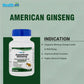 Healthvit American Ginseng Capsules - Swadesiicart